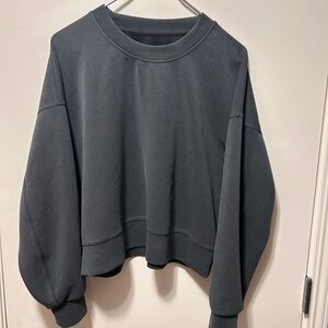 lululemon Softstreme Black Sweatshirt